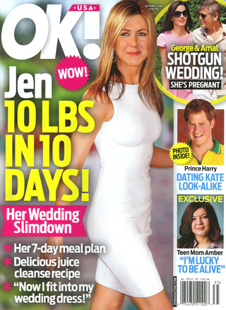 Illustration for article titled This Week in Tabloids: George Clooney is Pregnant